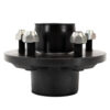 High-quality trailer axle hub for 3500 lb capacity.