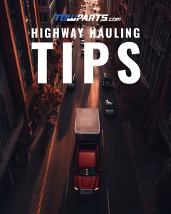 Safe towing checklist with trailer inspection tools and premium trailer parts from TowParts.com.