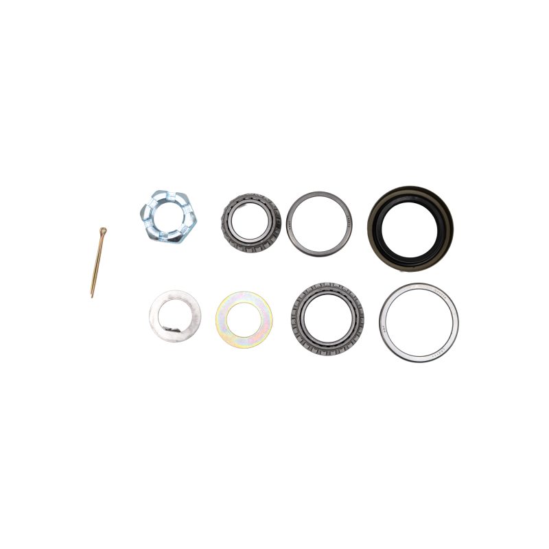 Genuine AxleTek 3.5k trailer bearing kit with inner and outer bearings races seal and hardware