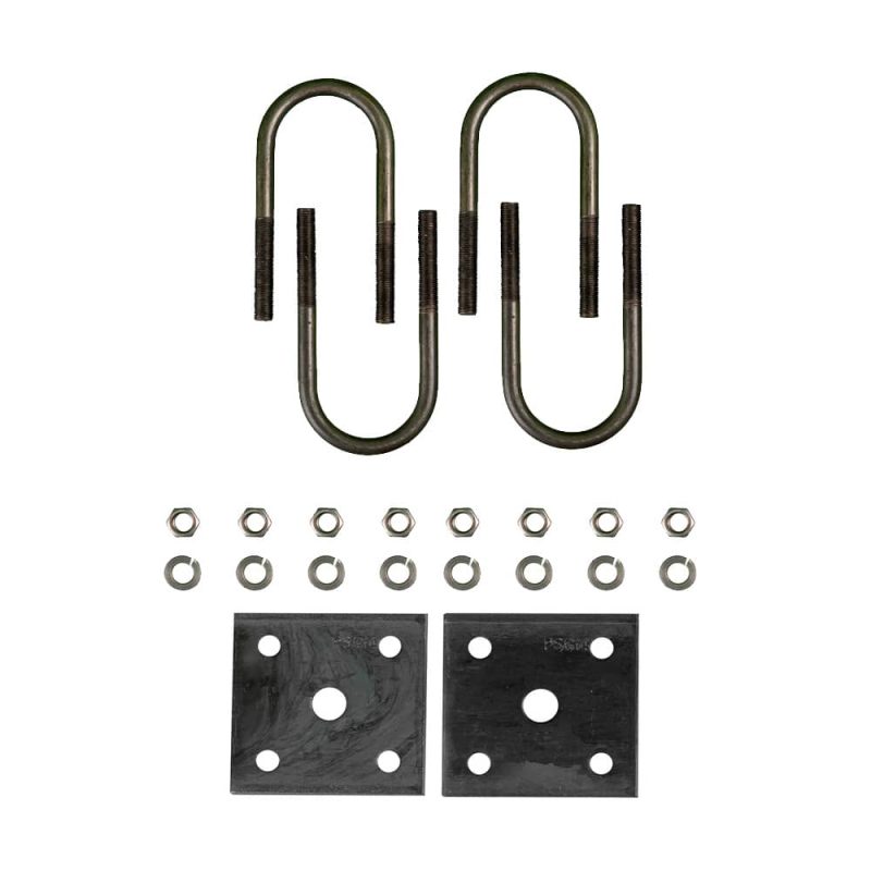 1/4" Trailer U-bolt kit for 1 3/4" Tube 2000 lb Axles