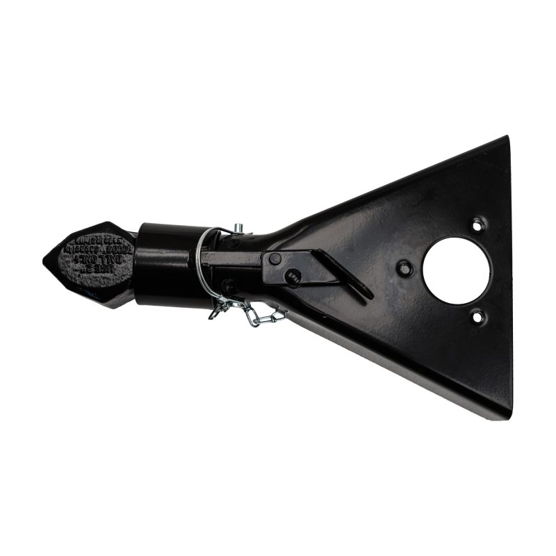 A-frame collar style trailer coupler for 2 inch ball rated 7000 lbs