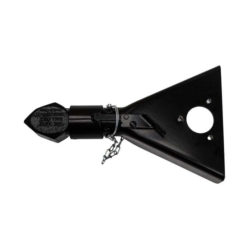 A-frame collar style trailer coupler for 2-5/16 inch ball rated 12500 lbs