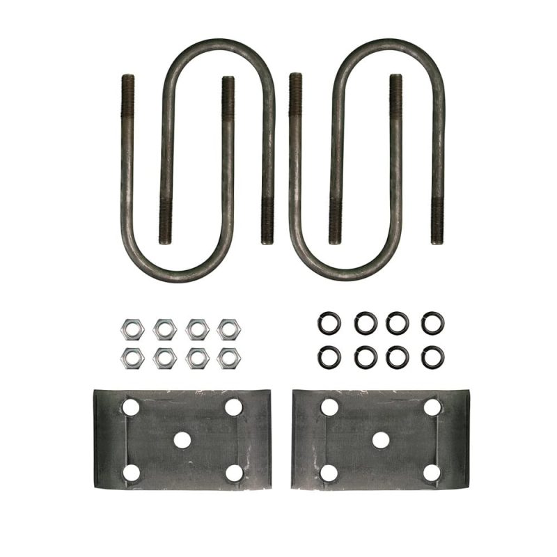 9/16" Trailer U-bolt kit for 3.5" Tube 8000 lb Axles