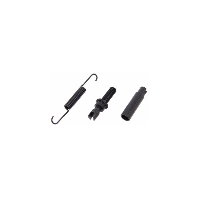 Replacement brake adjustment screw kit for 10-inch and 12-inch manual-adjust electric trailer brakes.