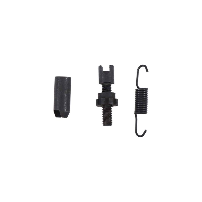 Replacement brake adjustment screw kit for 7-inch manual-adjust electric trailer brakes.