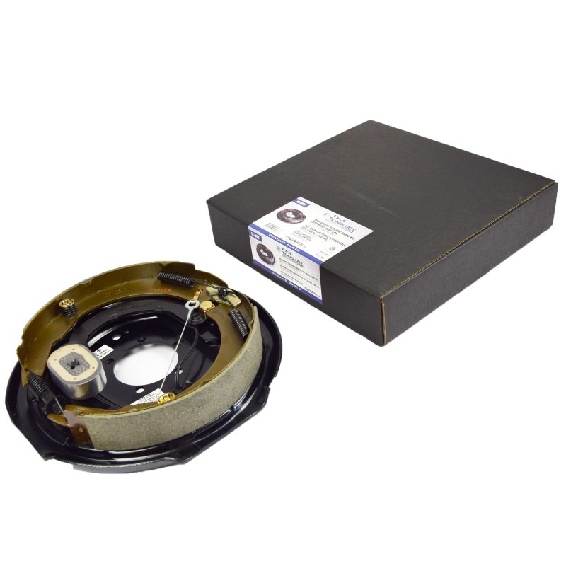 AxleTek electric trailer brake assembly box kit packaging 12 x 2